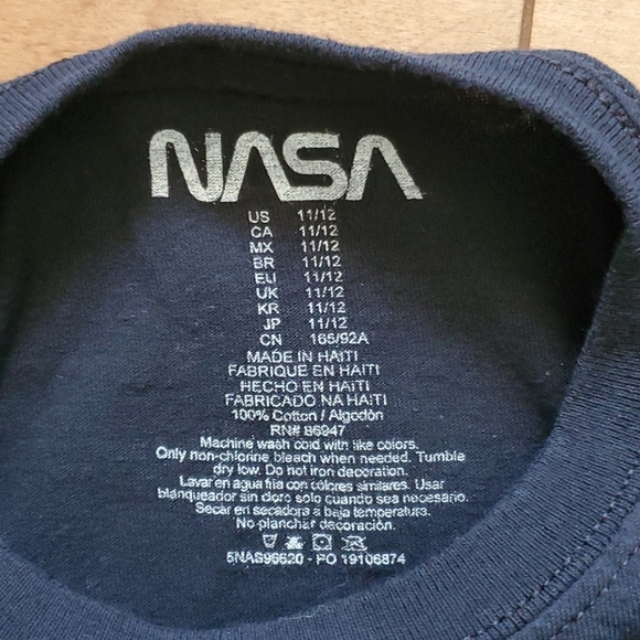 Forever 21 Nasa Space Core Crop Top Womens XS/Girls XL/Teen - Picture 4 of 4